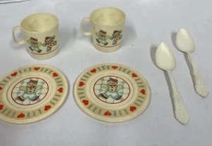 Vintage Chilton Toys 6 Piece Tea Cup And Platter Set - Picture 1 of 12
