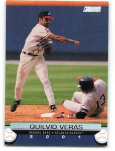 2001 Topps Stadium Club #84 Quilvio Veras NM-MT Braves ID:242234 - Picture 1 of 2
