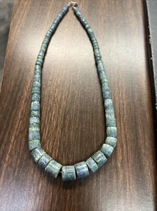 New Mexico Navajo | Heishi Bead Necklace | 5.5 In Diameter, 17 In Length |c.1975 - Bild 1 von 23