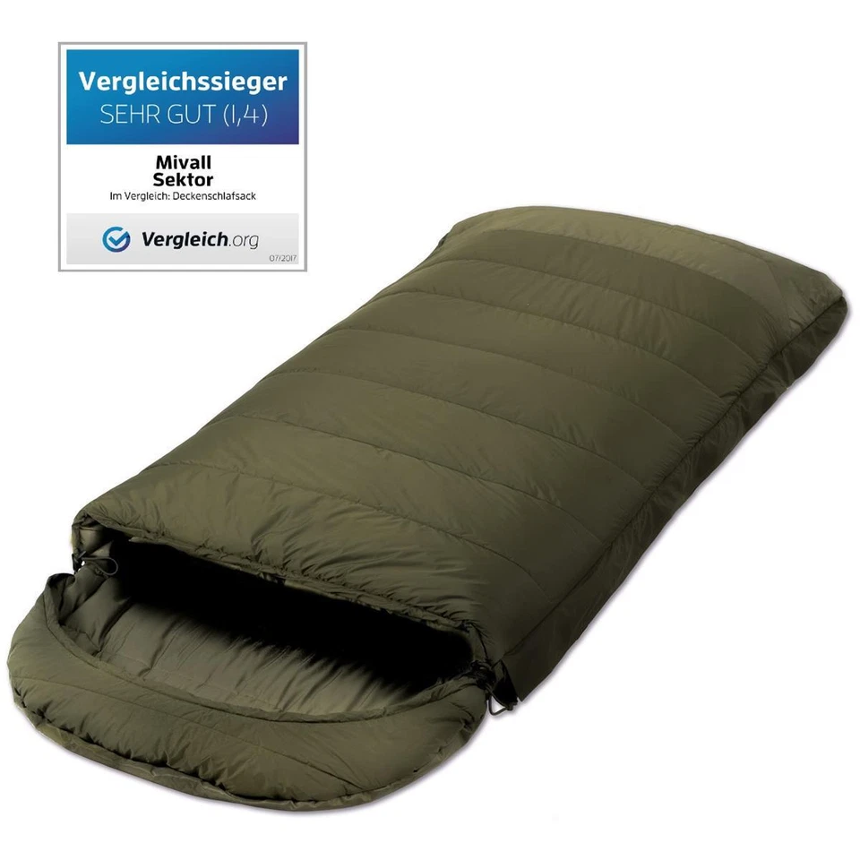 Mivall Sektor Schlafsack Extrem -24 °C Winterschlafsack Survival Outdoor  - Bild 1 von 4