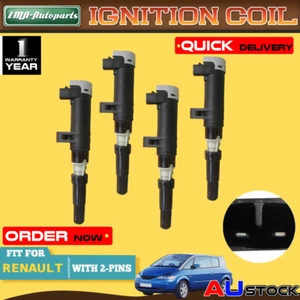 4x Ignition Coil for Renault Avantime Vel Satis Scenic Modus Espace 1999-2009 - Picture 1 of 8
