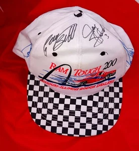 Autographed Cap From Ram Tough 200 Missouri-Illinois Dodge Dealers - Picture 1 of 7