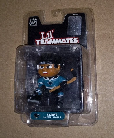 Lil Teammates NHL Sharks Slapper Series 2 Action Figure New Sealed Cover