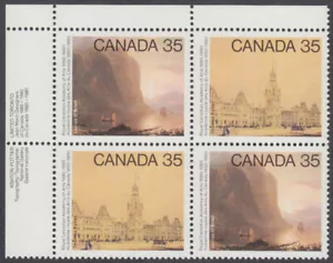 Canada - #852a Academy Of Arts Plate Block - MNH - Picture 1 of 1