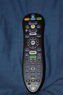 AT&T U-Verse S30-S1B Programmable IR Universal Remote Control Backlit - Image 1 of 4