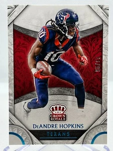 DEANDRE HOPKINS 2016 Panini Preferred #55 Crown Royale LIGHT BLUE Parallel /99 - Picture 1 of 2