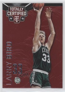 2014-15 Panini Totally Certified Platinum Red /279 Larry Bird #122 HOF