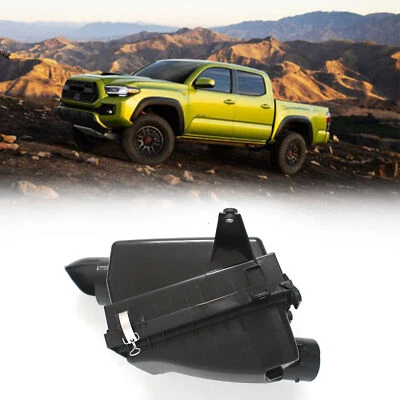Caixa de purificador de ar carcaça de entrada de ar para 2016 2017-2022 Toyota Tacoma 3.5 preta - Imagem 1 de 4