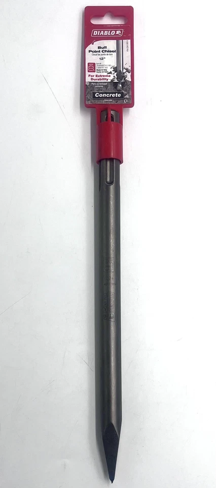 Diablo DMAMXCH1180 12in SDS Max Bull Point Chisel - Image 1 of 1