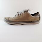 Cushe Sneakers Blvdw Woman Size 9 Champagne Suede Skater Surfer Casual Lace Up