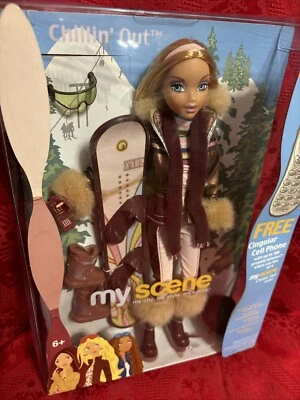 Muñeca Barbie Mattel My Scene Chillin' Out 2003 nueva en caja nueva en caja Foto 1 de 4