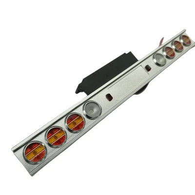 CNC LED Taillight Rear Bumper Lamp for 1/14 Tamiya RC Truck New King DIY Parts - Image 1 of 4