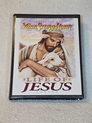 Your Story Hour Life of Jesus Series 13 Audio Cassettes Complete Set w/ Case - Image 1 of 4