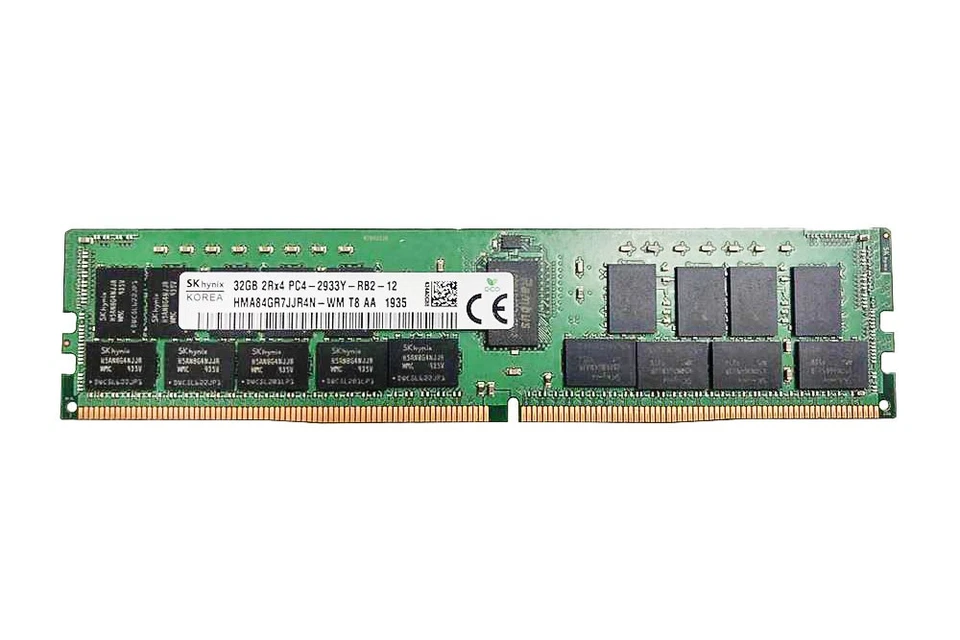 RAM Hynix 32GB 2Rx4 PC4-23466U-R DDR4 RDIMM 2933MHz HMA84GR7JJR4N-WM - Image 1 of 1