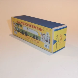 Matchbox Major Pack 1 b BP Petrol Tanker E Style Repro Box - Picture 1 of 4