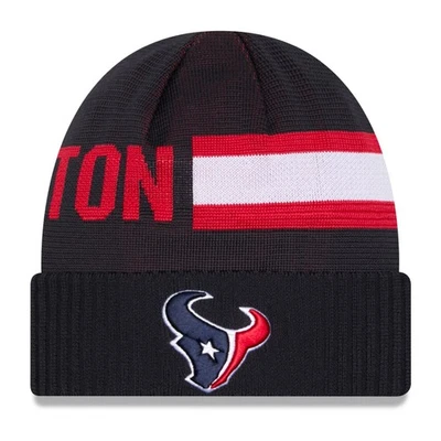 New Era NFL SIDELINE Tech Knit Mütze - Houston Texans