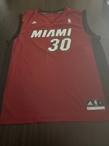 Rare ADIDAS Miami Heat Norris Cole NBA Jersey Men’s Large Great Condition - Picture 1 of 12