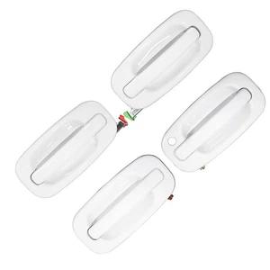 Exterior Olympic White Painted Door Handle Set For 99-07 Silverado 19356468 4pcs - Picture 1 of 12
