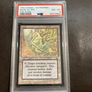 PSA 8 Maze of Ith The Dark Regular MTG Magic The Gathering NM-MT - Picture 1 of 4