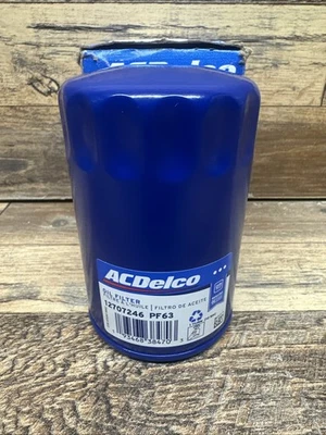 МАСЛЯНЫЙ ФИЛЬТР ACDELCO PF63 ОДИНАРНЫЙ *ИСКУССТВЕННО СОСТАРЕННЫЙ УПАКОВКА - Изображение 1 из 2