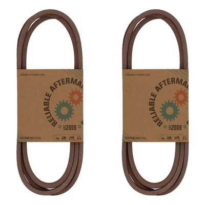 (2) Replacement Belts for MTD Fits Craftsman 954-04219 / 754-04219 (1/2" x103") - Image 1 of 4