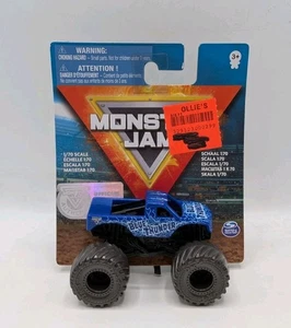 Monster Jam 2020 Blue Thunder en tarjeta Spin Master - Imagen 1 de 4