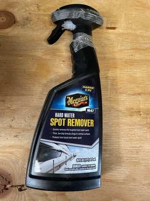 Removedor de manchas de agua dura Meguiar’s | Limpiador de pintura, vidrio y cromo para automóvil | 16 oz Foto 1 de 4