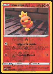 Carte Pokémon Poussifeu 022/189 Reverse Ténèbres Embrasées Français - Picture 1 of 2