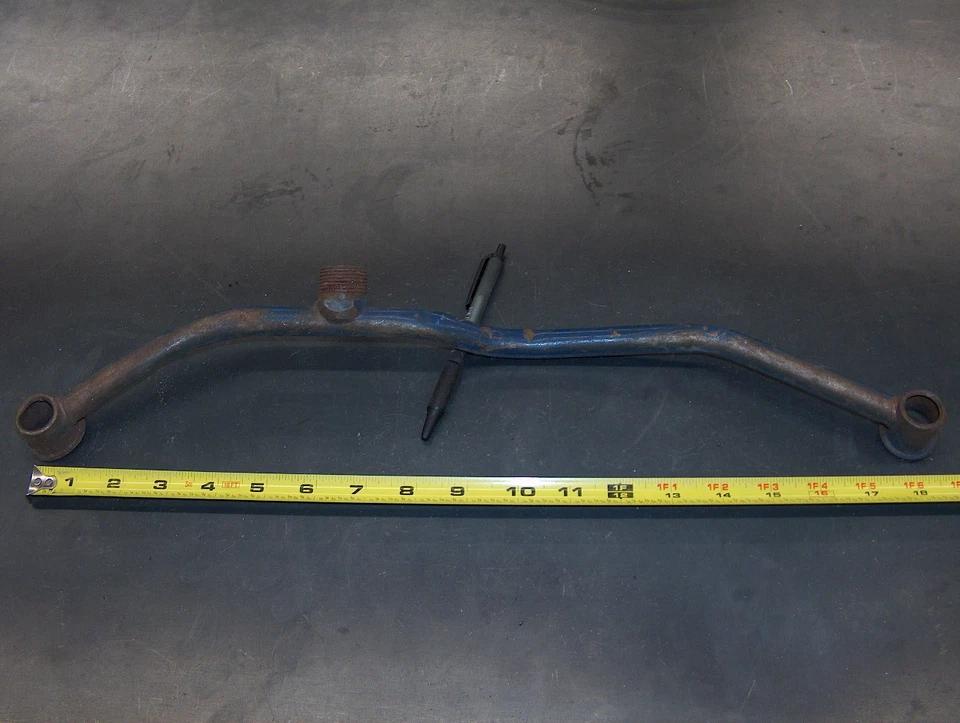 Ford Truck Car Mustang 1973 usado tubo de escape by-pass entrada de aire de emisión de acero Foto 1 de 4