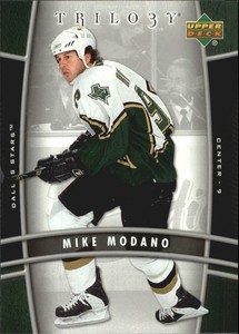 2006-07 Upper Deck Trilogy Stars Hockey Card #32 Mike Modano
