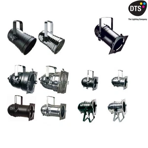 FARO PAR 30 36 46 56 64 DTS ECO PRO LUNGO NERO CROMATO LUCI STAND TEATRO STAFFE - Picture 1 of 13