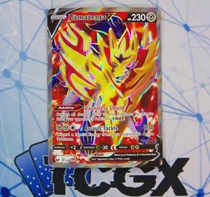 Pokemon - Zamazenta V (Full Art) - 196/202 - Sword & Shield Base Set - Ho NM - Picture 1 of 1