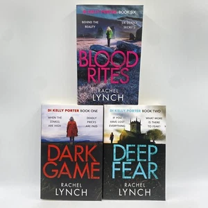 RACHEL LYNCH BOOK BUNDLE X 3 PAPERBACK BOOKS MYSTERY CRIME THRILLER FICTION - Picture 1 of 7