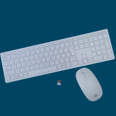 HP wireless keyboard and mouse kit HSA-P003K HSA-P003M Japanese layout - Image 1 of 4