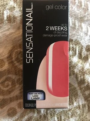 Esmalte en gel Sensationail By Nailene Invincible Color #71589 Coral Sunset Foto 1 de 2