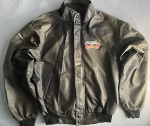 Chaqueta De Colección Swingster San Antonio Spurs Fiesta Botón Negro Desteñido por el Sol Grande - Imagen 1 de 9