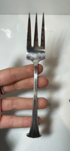 Vintage Onslow by Tuttle Sterling Silver 6" Salad Fork 3 Tine Flatware Heirloom - Picture 1 of 6