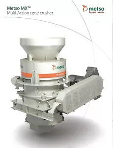 Equipment Brochure - Metso - MX - Cone Crusher - 2017 (E7317) - Bild 1 von 1