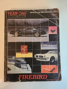 Rare Vintage 1992 Year One 1967-81 Firebird Restoration Parts Catalog R423 - Picture 1 of 5