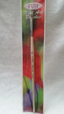 3 D JAPAN ART BRUSH #15, SMALL SQUARE BRUSH, TWO COLORS ARTS BRUSH, US Seller - Image 1 of 4