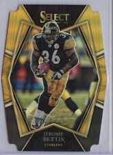 2021 SELECT JEROME BETTIS BLACK AND GOLDPREMIER PRIZM DIE CUT #137 STEELERS