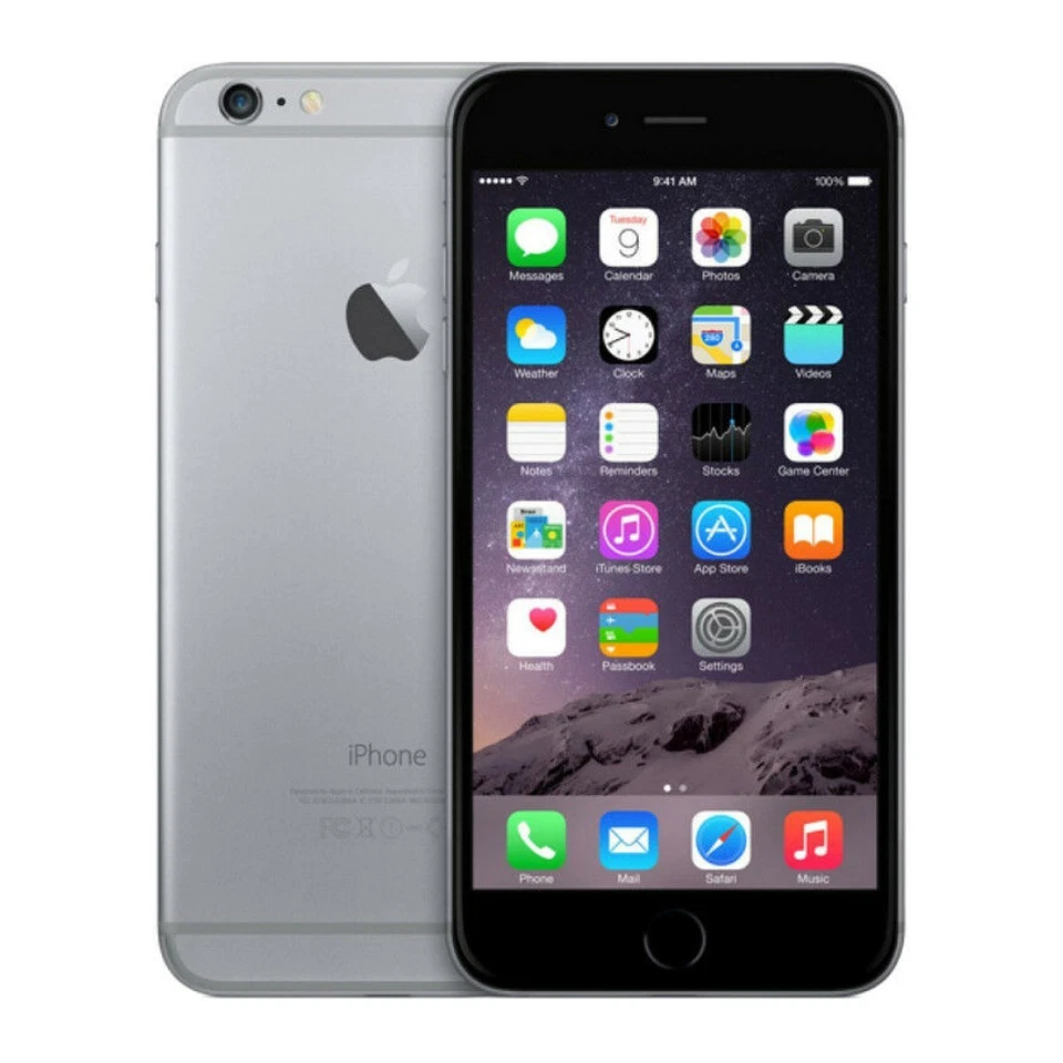 Apple iPhone 6 16 GB Desbloqueado de fábrica GSM+CDMA Verizon/AT&T/T MÓVIL-GRIS ESPACIAL Foto 1 de 1