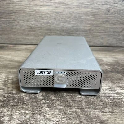 G-Technology G-Drive 0G01973 Silver Portable USB 2.0 3TB External Hard Drive - Image 1 of 4