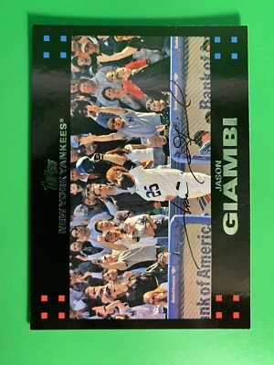 2007 Topps Jason Giambi #120 New York Yankees - Image 1 of 2