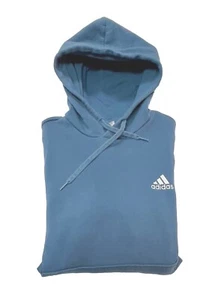 Adidas Men’s 2XL Blue Tri-Ferg Logo Pullover Drawstring Hoodie VGUC! - Picture 1 of 1