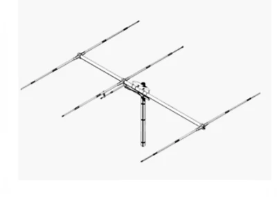 SIRIO SY-3 27 MHZ 3 ELEMENTI YAGI CB ANTENNA 26,5-30 MHZ SINTONIZZABILE DIREZIONALE - Immagine 1 di 4