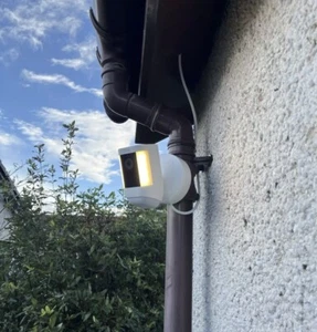 Ring Spotlight Cam Pro Plus Wired & Floodlight Cam Downpipe Mounting Bracket - Picture 1 of 14