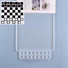 Chess Board Epoxy   3D Resin Molds Casting Molds for Outdoor Games Family