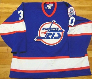 winnipeg jets vintage jersey
