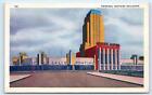 CHICAGO, IL Ilinois ~ 1933 WORLD'S FAIR ~ General Motors Building Linen Postcard
